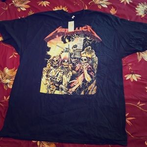 XXL Black Metallica Four Horsemen T-Shirt